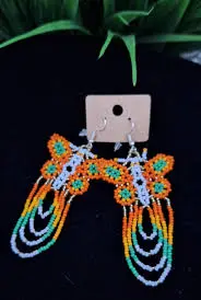 Aretes de mariposa