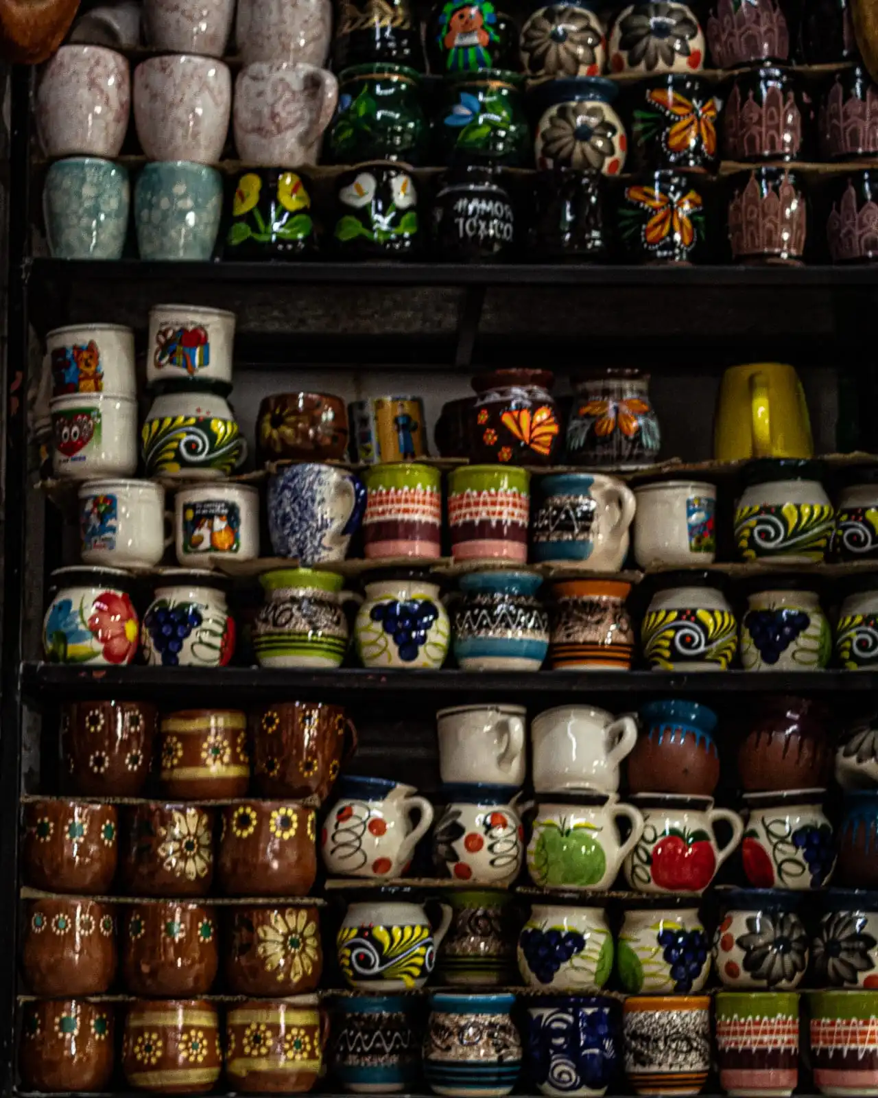 Tazas de ceramica echas a mano